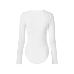 esmara® Damen Gerippter Langarmbody - B-Ware