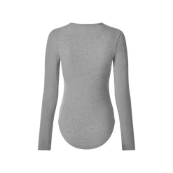 esmara® Damen Gerippter Langarmbody - B-Ware