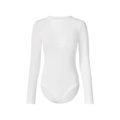 esmara® Damen Gerippter Langarmbody - B-Ware