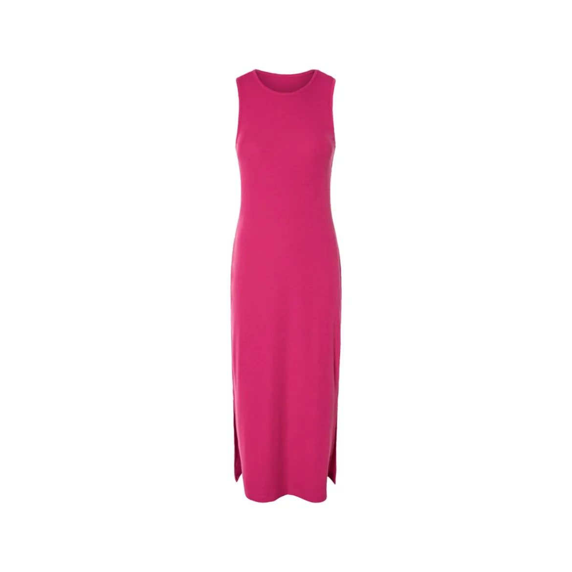 esmara® Damen Geripptes Kleid in Midilänge - B-Ware