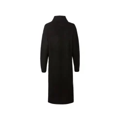 esmara® Damen Grobstrick Pulloverkleid im Oversize-Look (schwarz, XS(32/34)) - B-Ware neuwertig