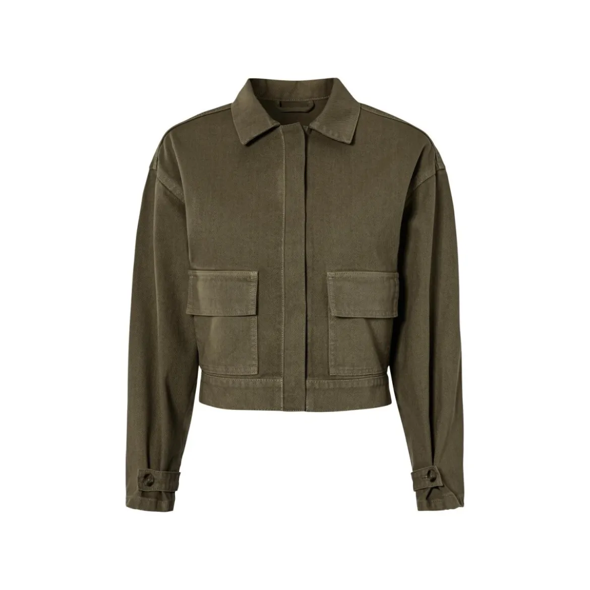esmara® Damen-Jacke, im angesagten Utility-Style, S, khaki - B-Ware sehr gut