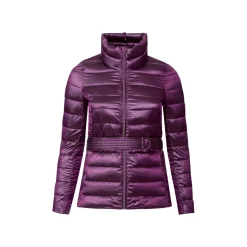 esmara® Damen Jacke mit wärmender, leichter High-Loft-Wattierung (Lila, S(36/38)) - B-Ware neuwertig