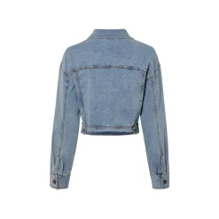 ESMARA® Damen Jeansjacke mit aufgesetzten Brusttaschen (Hellblau, 38) - B-Ware neuwertig