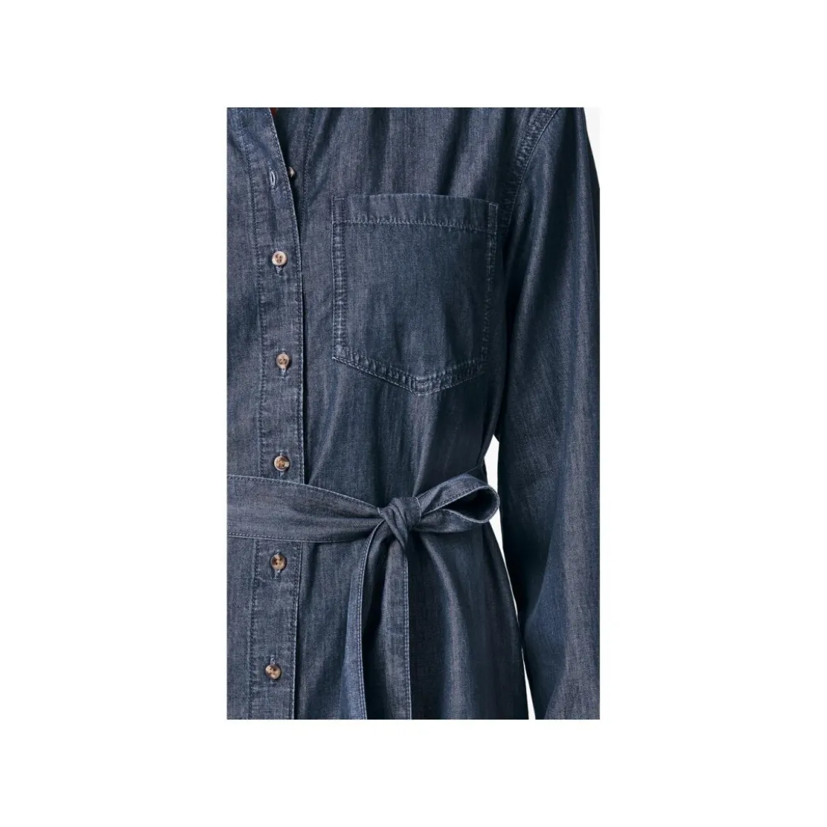 esmara® Damen Jeanskleid, mit Bindegürtel - B-Ware