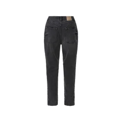 esmara® Damen Jeans, Mom Fit, hohe Leibhöhe (Schwarz, 40) - B-Ware neuwertig