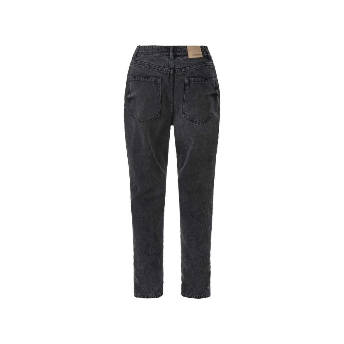 esmara® Damen Jeans, Mom Fit, hohe Leibhöhe (Schwarz, 40) - B-Ware neuwertig