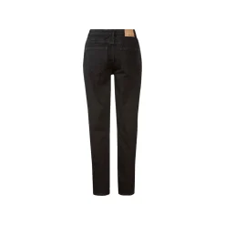 esmara® Damen Jeans, Mom Fit, reine Baumwolle (schwarz, 34) - B-Ware neuwertig