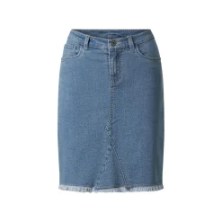ESMARA® Damen Jeansrock, im 5-Pocket-Style (Blau, 34) - B-Ware neuwertig