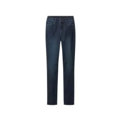 Esmara® Damen Jeans, Slim Fit, 36, dunkelblau - B-Ware neuwertig