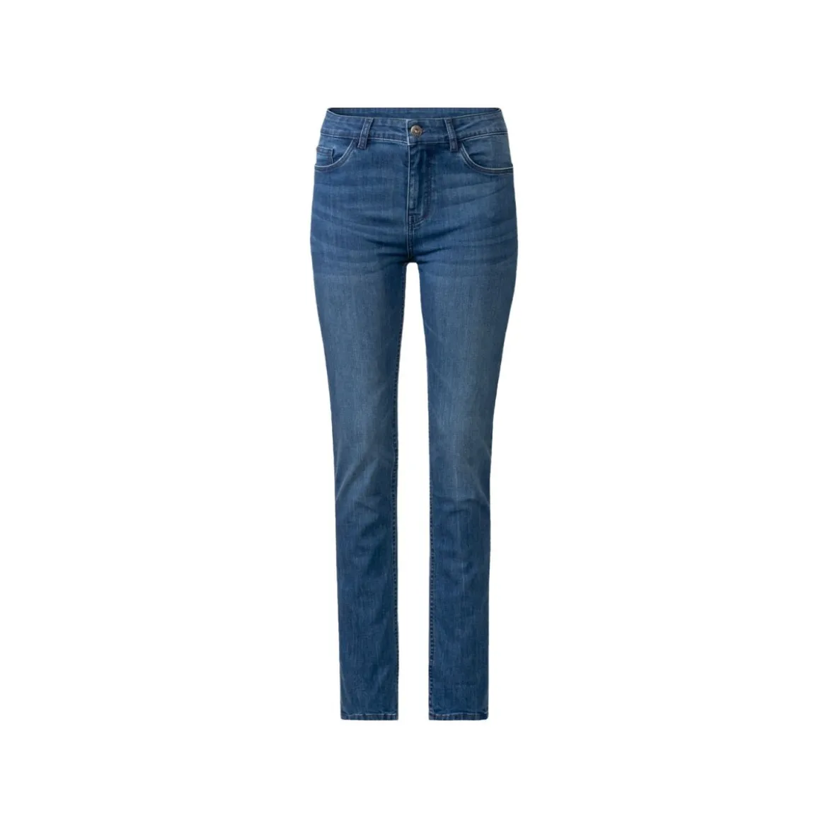 esmara® Damen Jeans, Slim Fit, mit normaler Leibhöhe - B-Ware