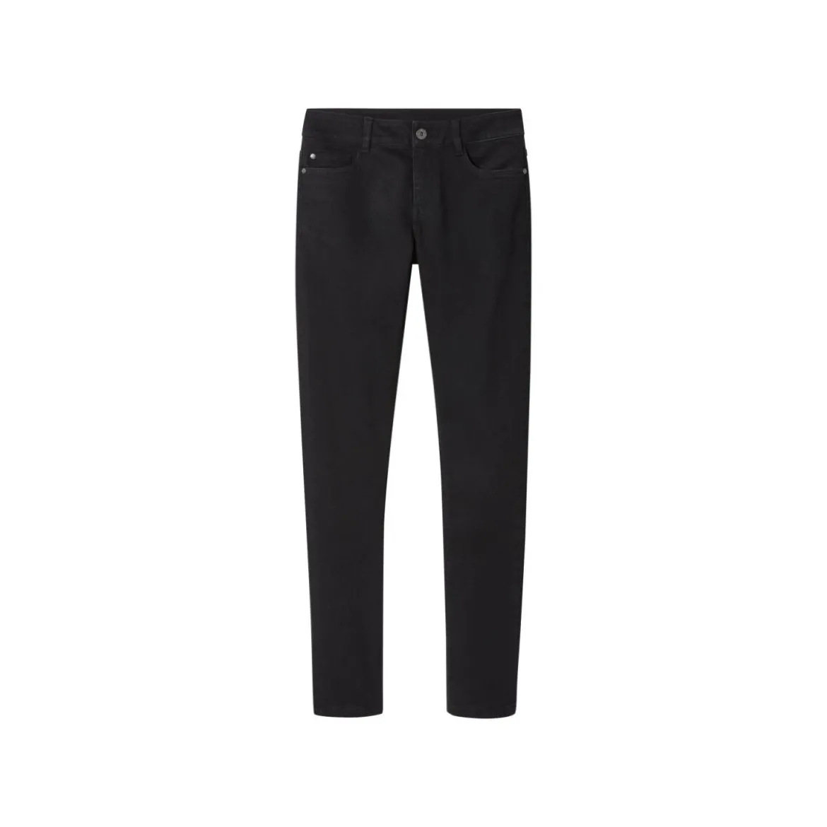 esmara® Damen Jeans, Slim Fit, normale Leibhöhe (Lang, Schwarz, 40) - B-Ware neuwertig