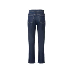 esmara® Damen-Jeans, Straight Fit, 38, dunkelblau - B-Ware neuwertig