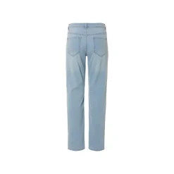esmara® Damen Jeans, Straight Fit, hohe Leibhöhe (Blau, 36) - B-Ware Beschädigt