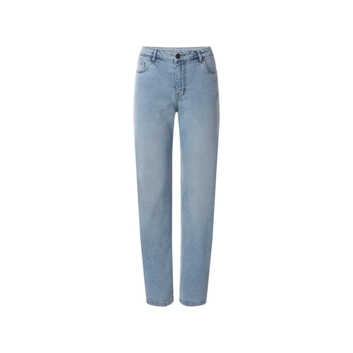 esmara® Damen Jeans, Straight Fit, hohe Leibhöhe - B-Ware