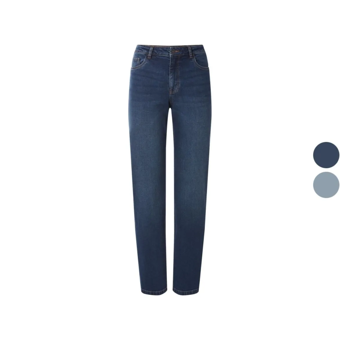 esmara® Damen Jeans, Straight Fit, hohe Leibhöhe - B-Ware