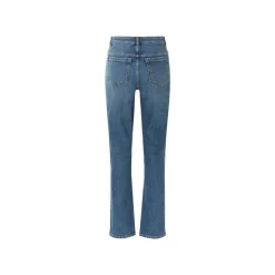 esmara® Damen Jeans, Straight Fit, mit hoher Leibhöhe (Blau, 36) - B-Ware neuwertig