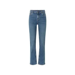 esmara® Damen Jeans, Straight Fit, mit hoher Leibhöhe (Blau, 36) - B-Ware neuwertig