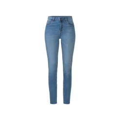 esmara® Damen Jeans, Super Skinny Fit, mit hohem Baumwollanteil (blau, 34) - B-Ware neuwertig