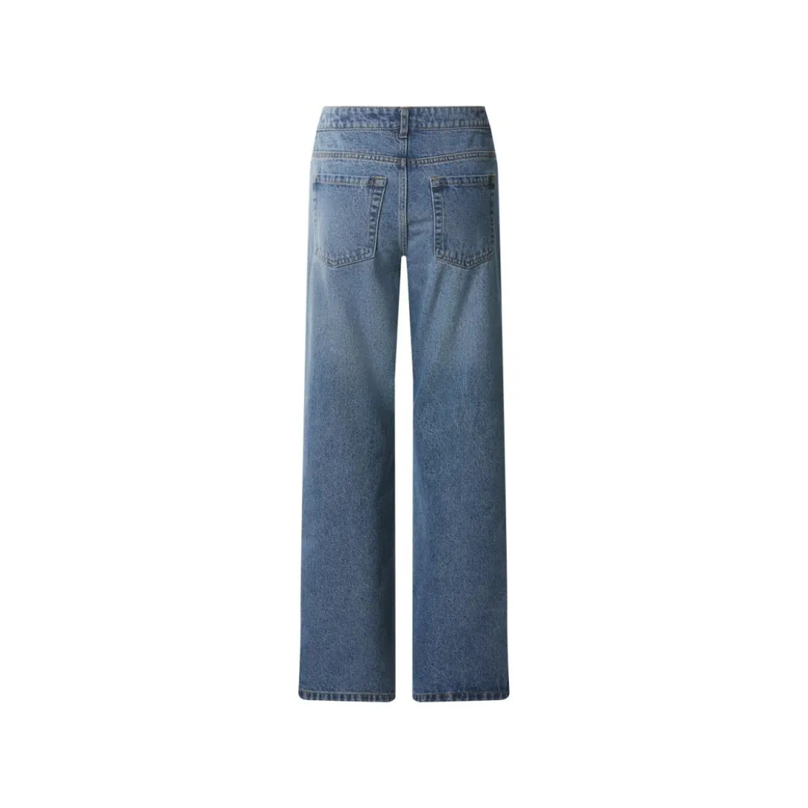 ESMARA® Damen Jeans, Wide Leg, hohe Leibhöhe - B-Ware