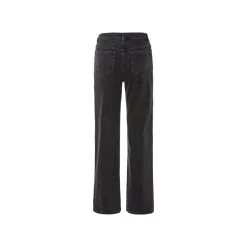 esmara® Damen Jeans, Wide Leg, hohe Leibhöhe (schwarz, 36) - B-Ware sehr gut