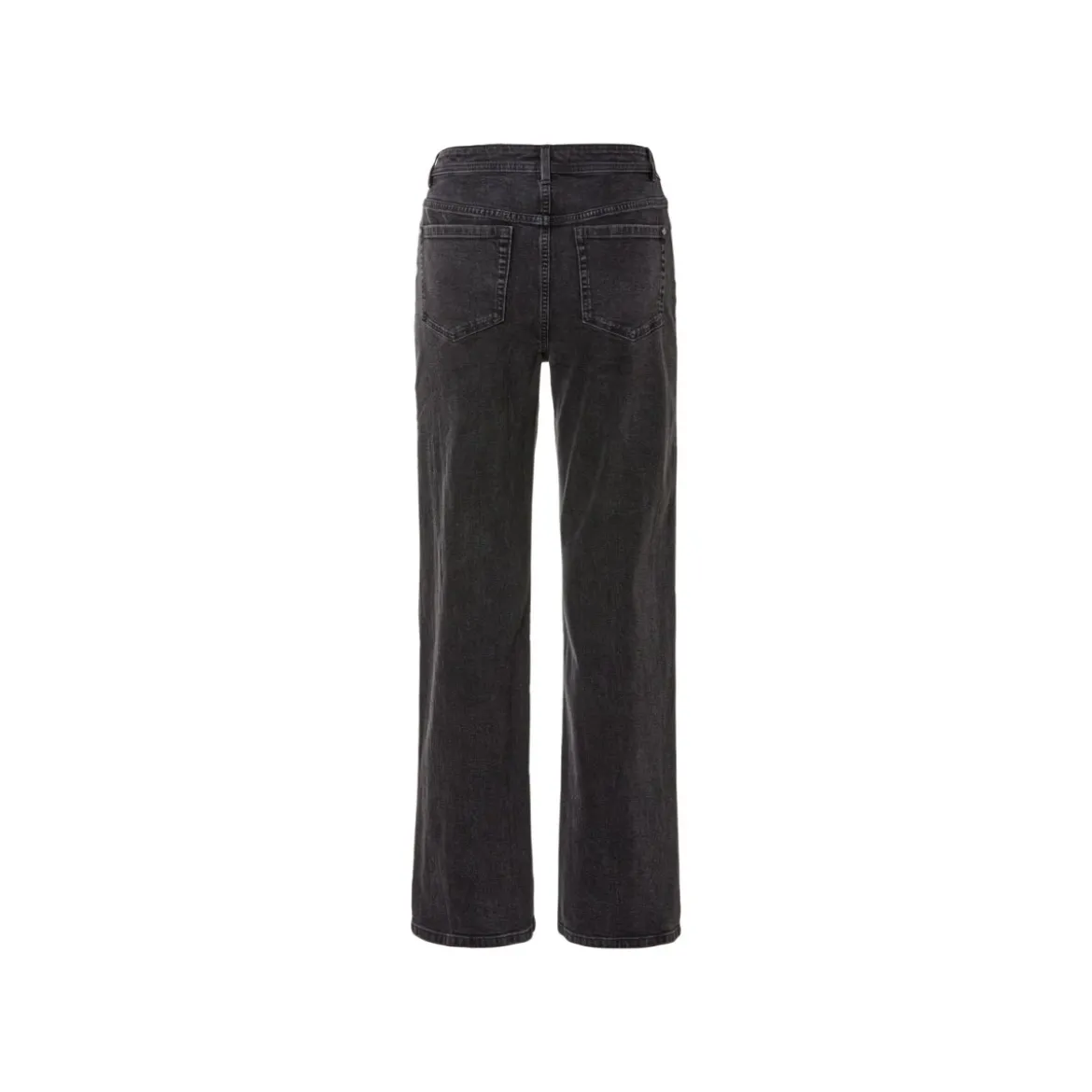 esmara® Damen Jeans, Wide Leg, hohe Leibhöhe (schwarz, 36) - B-Ware sehr gut