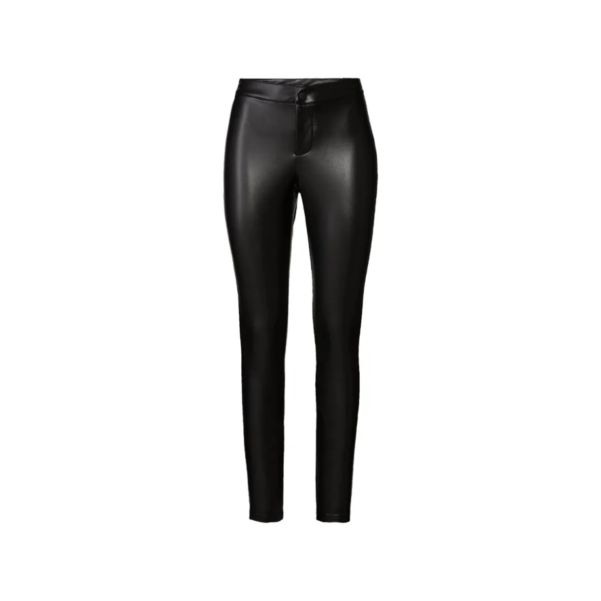 esmara® Damen Jeggings in angenehm weicher Stretchqualität (schwarz, 44) - B-Ware neuwertig
