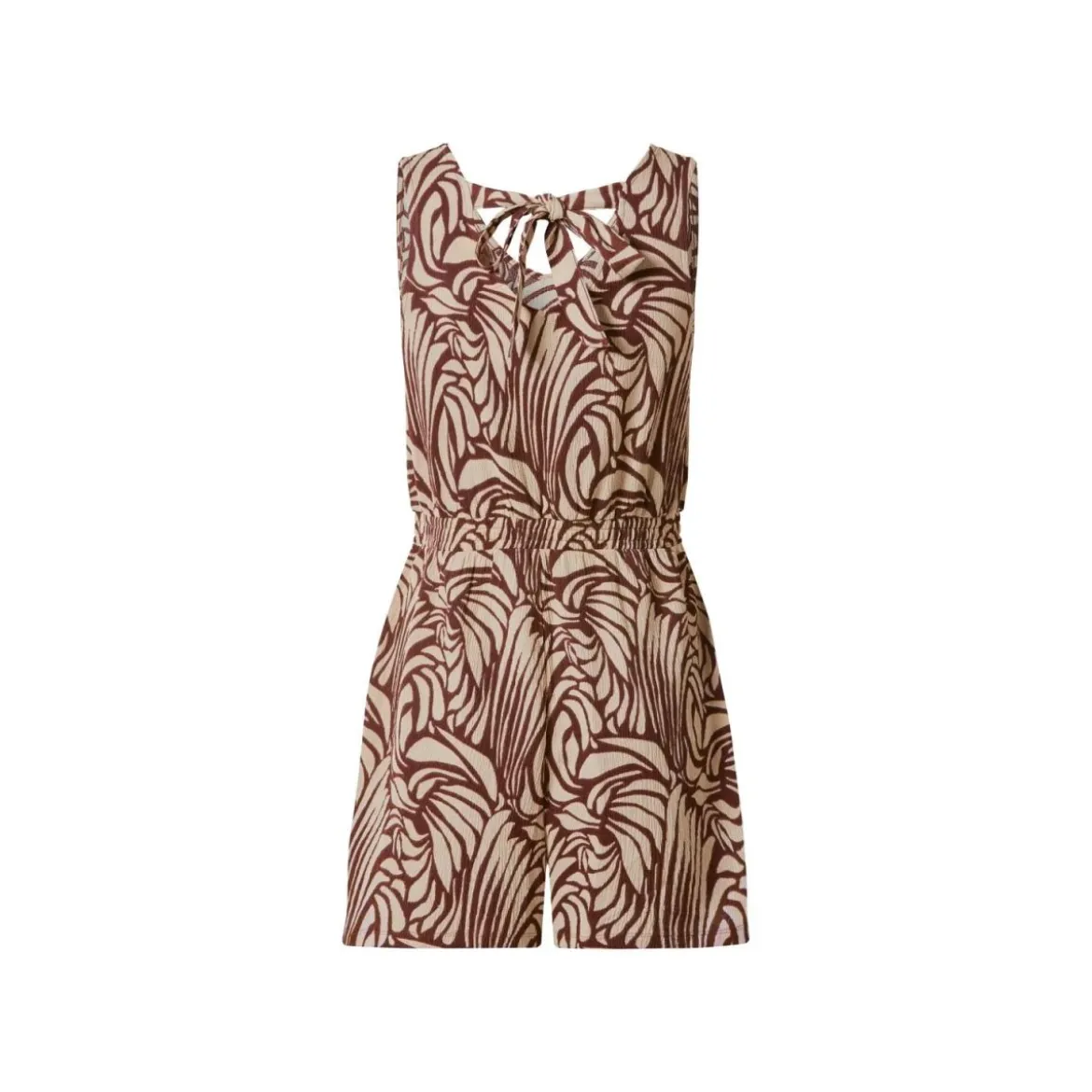 esmara® Damen-Jumpsuit, L, braun/Muster - B-Ware neuwertig