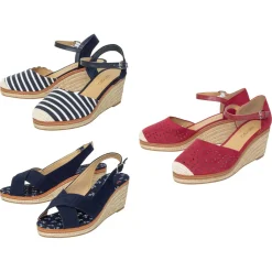 esmara® Damen Keilsandale, im sommerlichen Bast-Look - B-Ware