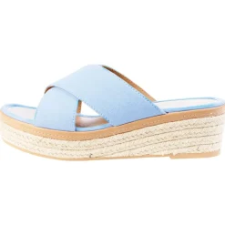 esmara® Damen Keilsandalen, im sommerlichen Bast-Look - B-Ware