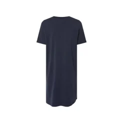 esmara® Damen Kleid, aus reiner Bio-Baumwolle (Navy, XS(32/34)) - B-Ware neuwertig