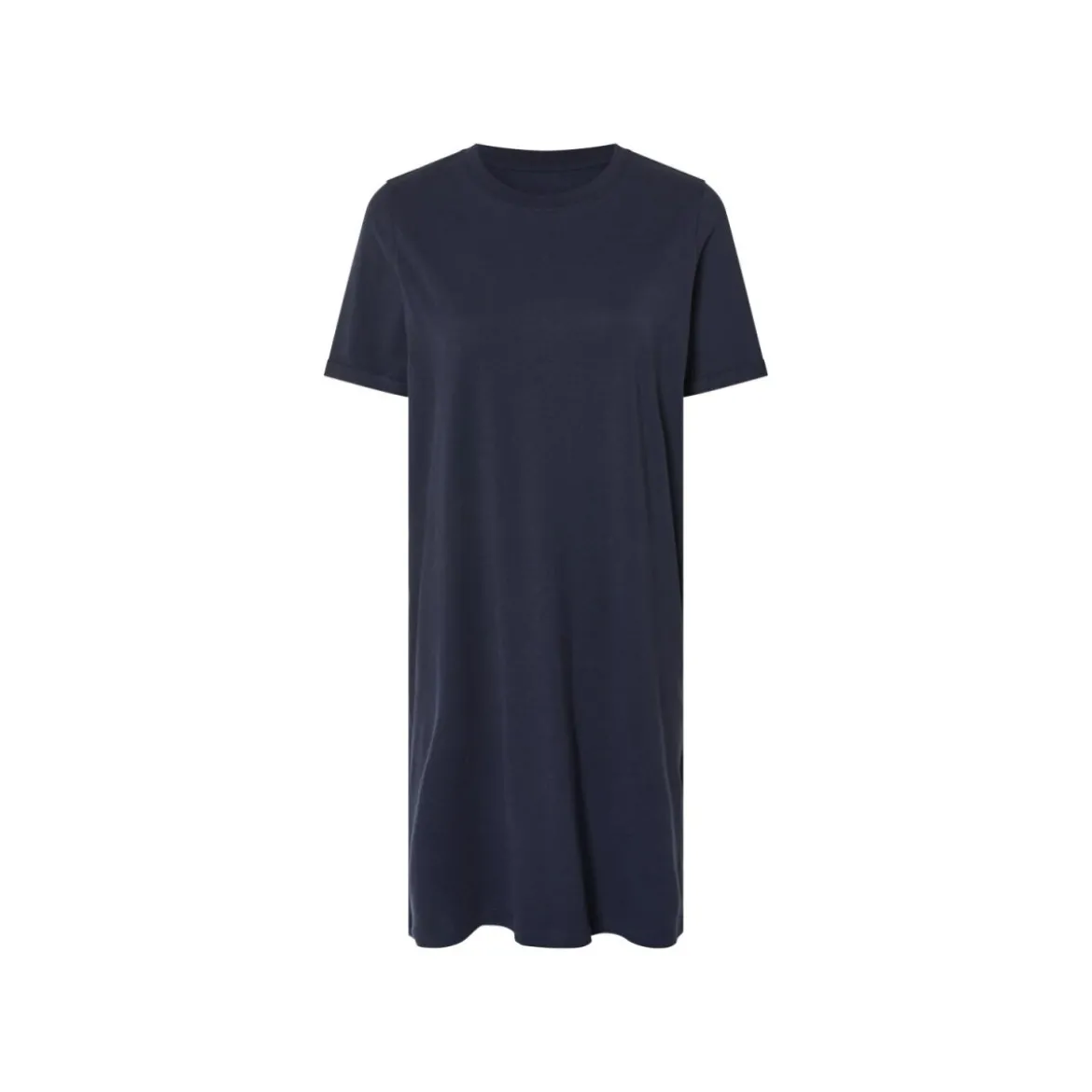 esmara® Damen Kleid, aus reiner Bio-Baumwolle (Navy, XS(32/34)) - B-Ware neuwertig