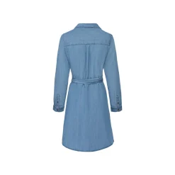 esmara® Damen Kleid, leger geschnitten (blau, 38) - B-Ware neuwertig