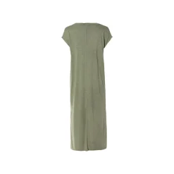 esmara® Damen-Kleid, mit Leinen, M, grün - B-Ware sehr gut