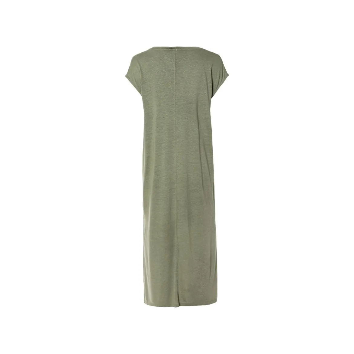 esmara® Damen-Kleid, mit Leinen, M, grün - B-Ware sehr gut