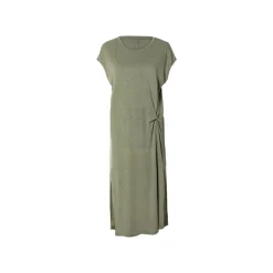 esmara® Damen-Kleid, mit Leinen, M, grün - B-Ware sehr gut
