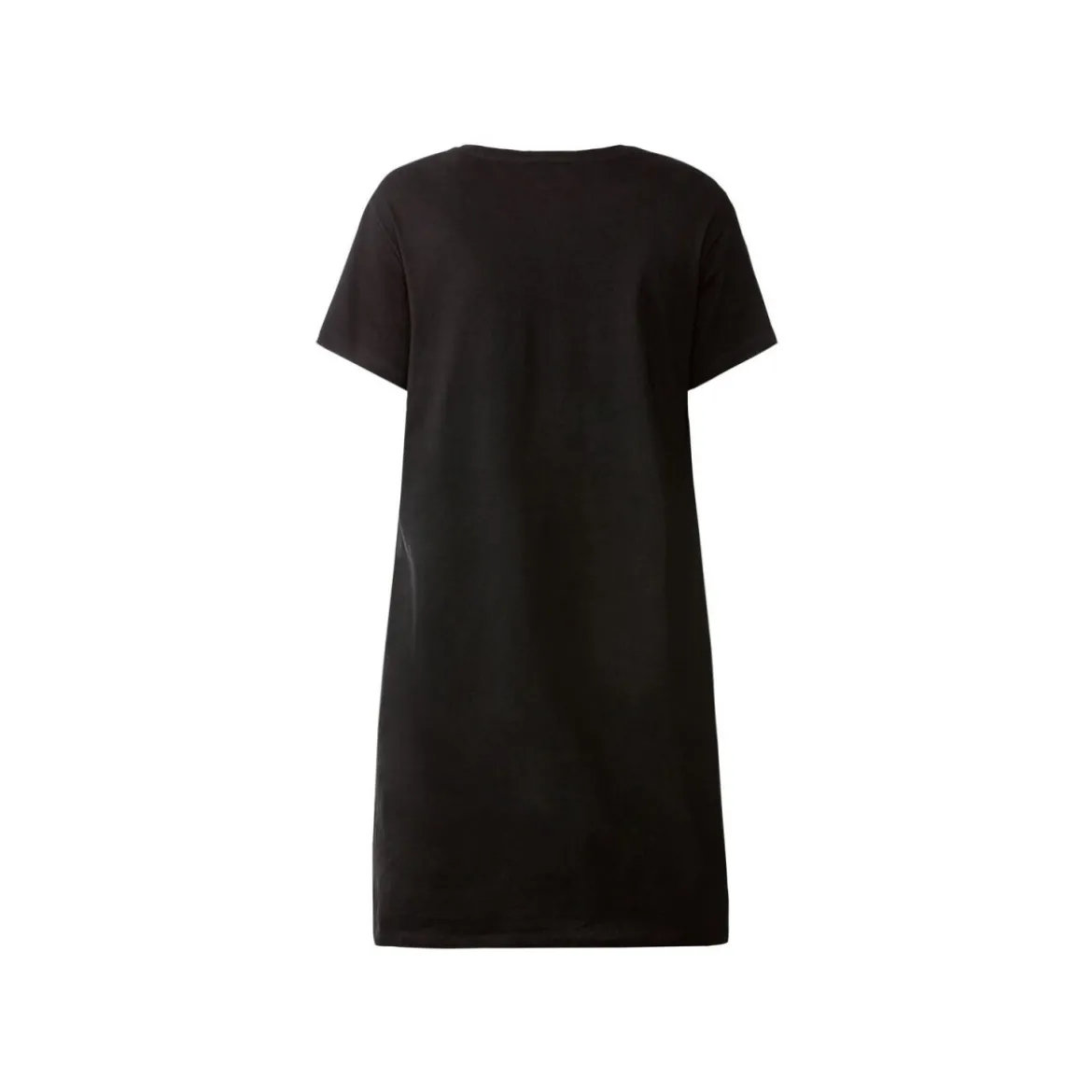esmara® Damen Kleid mit Rundhalsausschnitt (schwarz, XS (32/34)) - B-Ware neuwertig