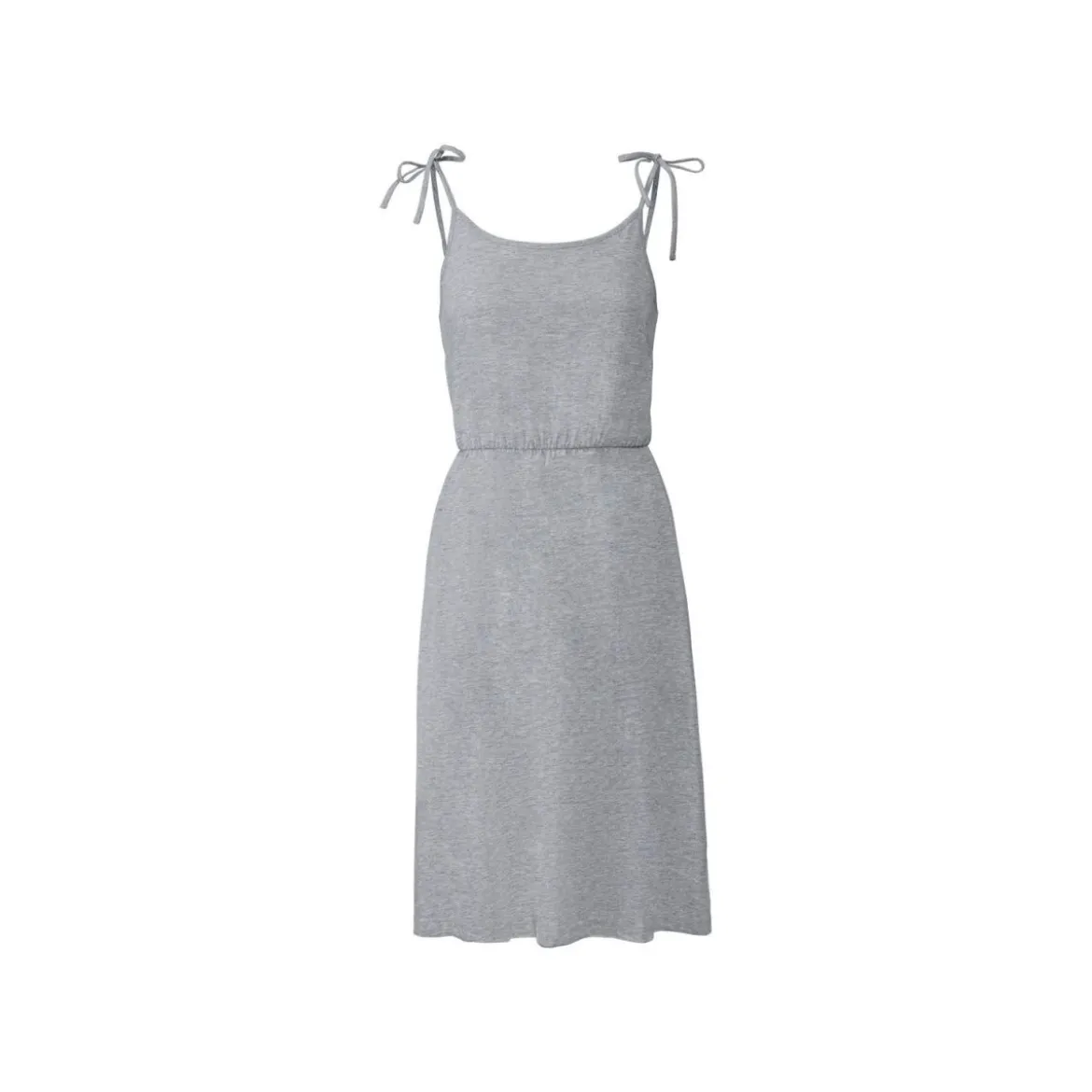 esmara Damen Kleid, mit Viskose (grau, S (36/38)) - B-Ware neuwertig