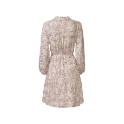 esmara® Damen Kleid mit Volants (rosa, 36) - B-Ware neuwertig