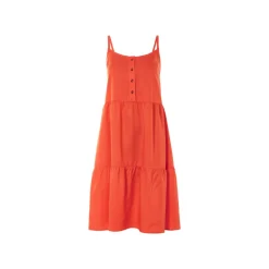 ESMARA® Damen Kleid, weich und anschmiegsam (Rot, 38) - B-Ware sehr gut