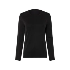 esmara® Damen Langarmshirt, 2 Stück, mit Baumwolle (Streifen/weiß/schwarz, L(44/46)) - B-Ware sehr gut