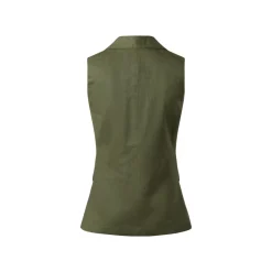 esmara® Damen Leinen-Weste, leicht tailliert - B-Ware