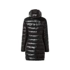 esmara® Damen Lightweight-Mantel, windabweisend (Schwarz, S(36/38)) - B-Ware neuwertig