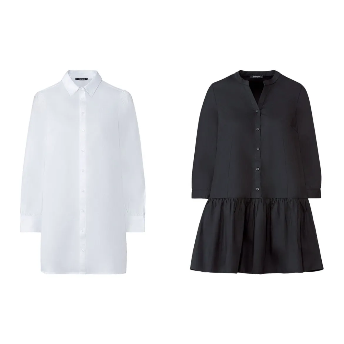 ESMARA® Damen Longbluses, im modischen Oversize-Look - B-Ware