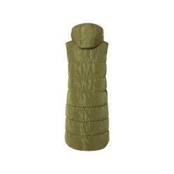 esmara® Damen Longweste, wasserabweisendes Obermaterial (olive, S(36/38)) - B-Ware neuwertig