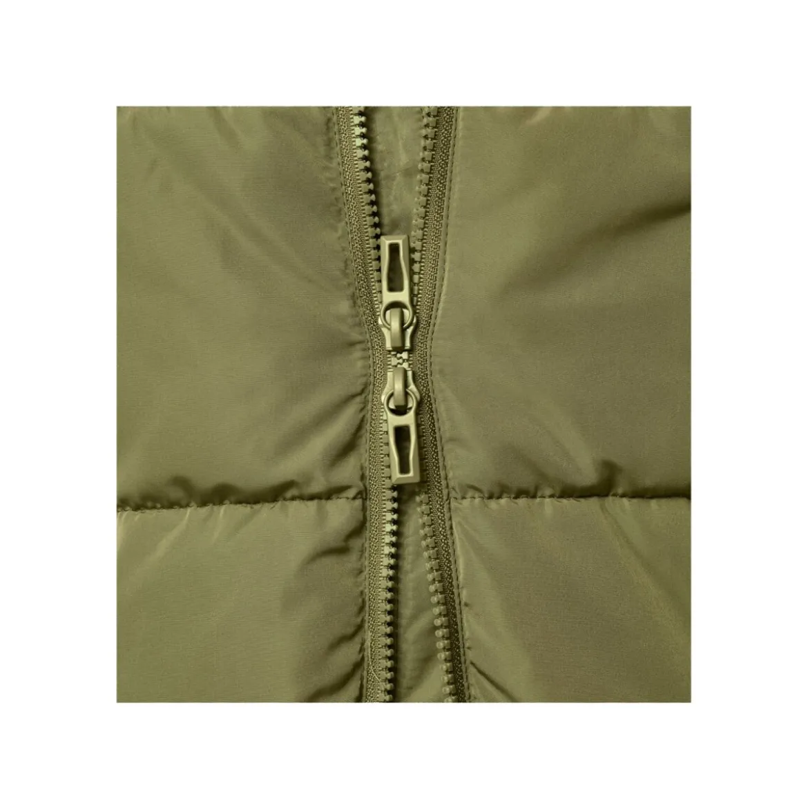 esmara® Damen Longweste, wasserabweisendes Obermaterial (olive, S(36/38)) - B-Ware neuwertig
