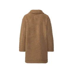 esmara Damen Mantel aus Lammfellimitat, leger geschnitten - B-Ware
