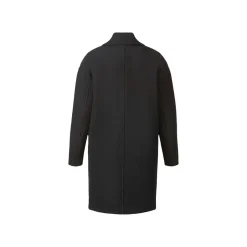 esmara® Damen-Mantel, in Wolloptik, 40, schwarz - B-Ware neuwertig