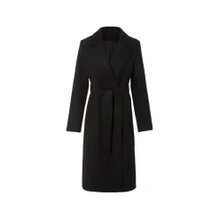 esmara® Damen-Mantel, mit Reverskragen, 42, schwarz - B-Ware neuwertig