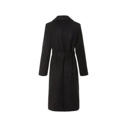 esmara® Damen-Mantel, mit Reverskragen, 42, schwarz - B-Ware neuwertig